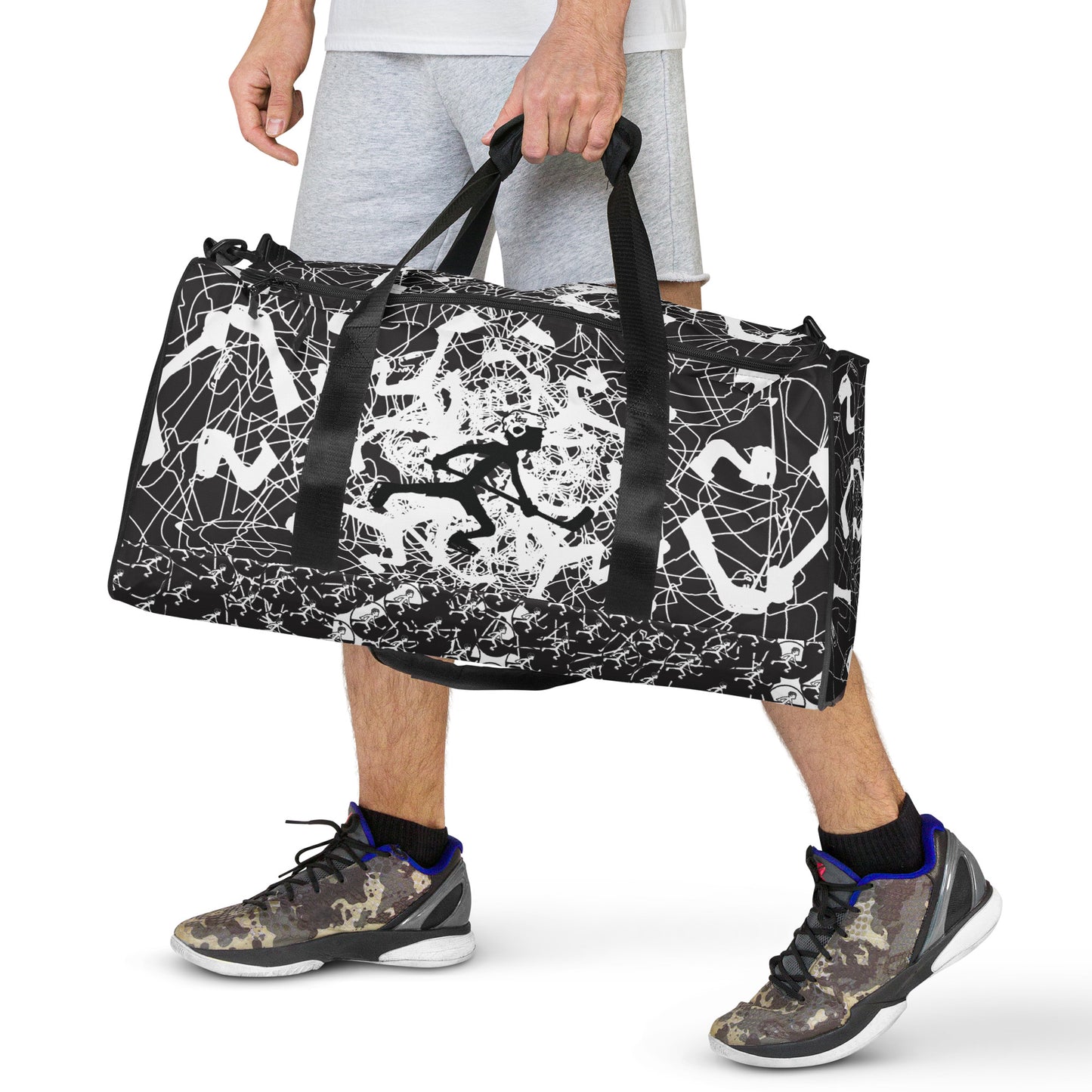 Lottery cash duffle bag