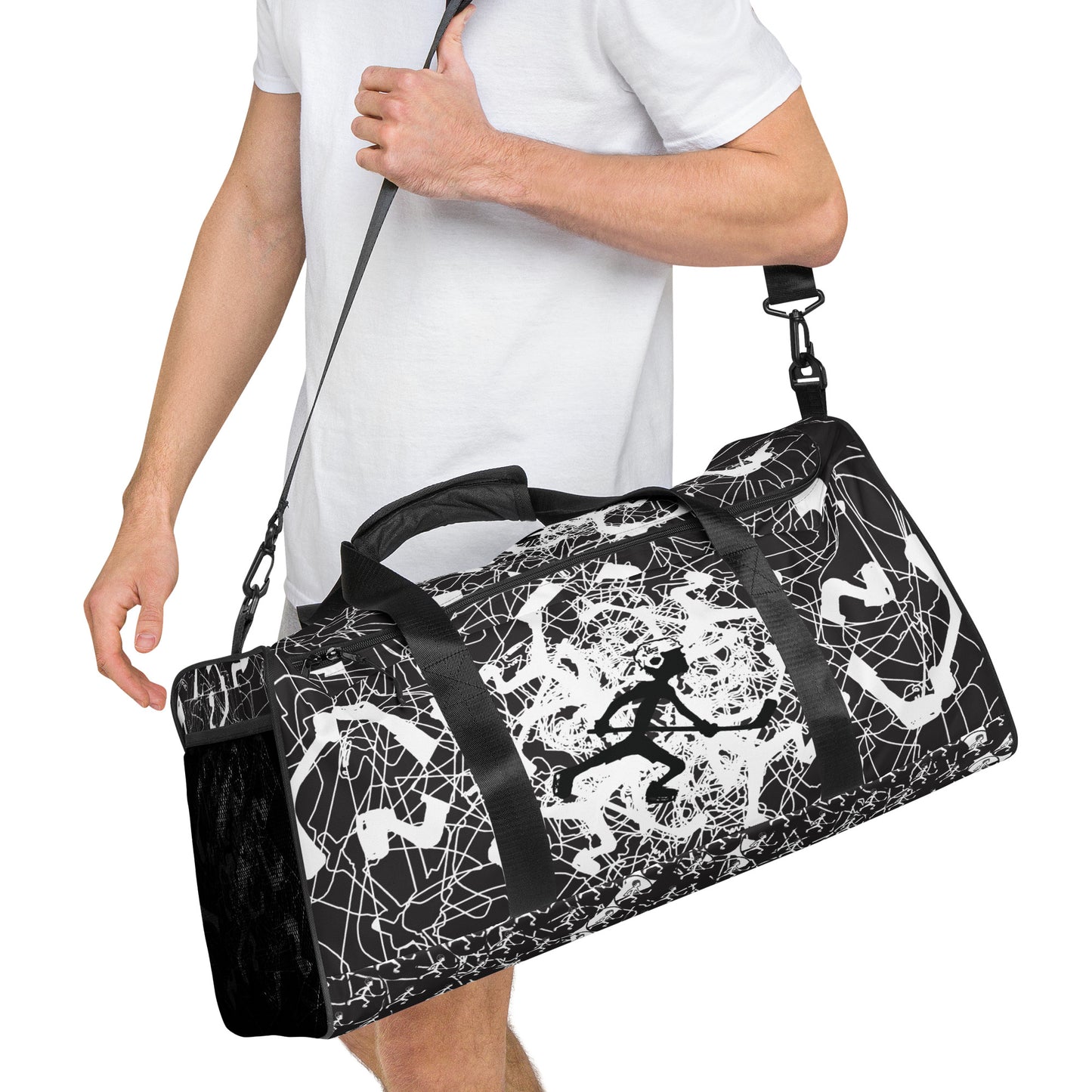 Lottery cash duffle bag